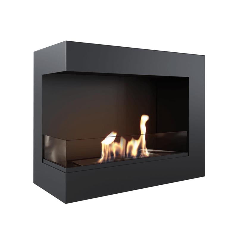 Biokominek Delta L 600 z szybą Kratki Biokominek Delta L 600 z szybą Kratki