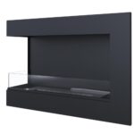 Biokominek Delta L 700 z szybą Kratki