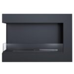 Biokominek Delta L 700 z szybą Kratki