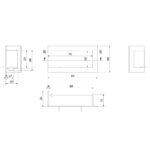 Biokominek Delta L 900 Kratki