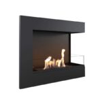 Biokominek Delta P 600 z szybą Kratki