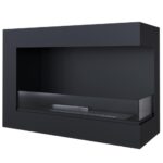 Biokominek Delta P 700 z szybą Kratki