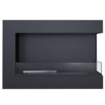 Biokominek Delta P 700 z szybą Kratki