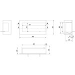 Biokominek Delta P 900 Kratki