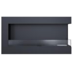 Biokominek Delta P 900 z szybą Kratki