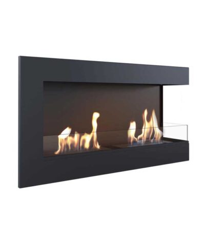 Biokominek Delta P 900 z szybą Kratki