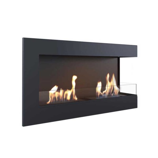 Biokominek Delta P 900 z szybą Kratki