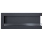 Biokominek Delta P 1200 z szybą Kratki