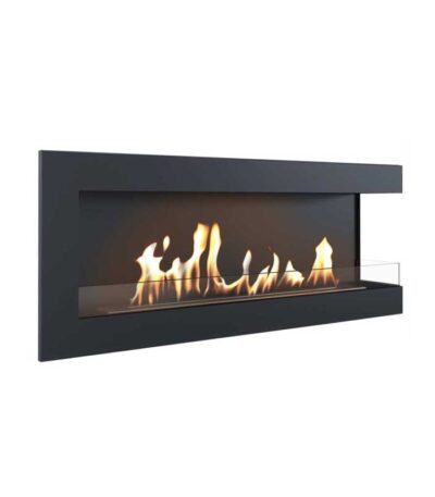 Biokominek Delta P 1200 z szybą Kratki