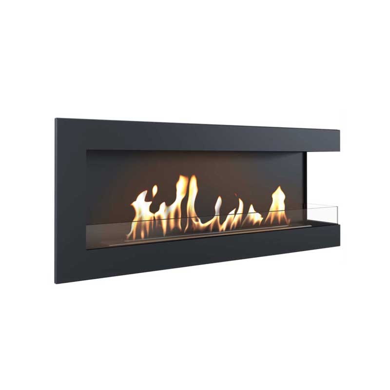 Biokominek Delta P 1200 z szybą Kratki Biokominek Delta P 1200 z szybą Kratki