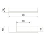 Szyba ochronna do biokominka Bravo Kratki