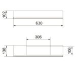 Szyba ochronna do biokominka Delta 2 Kratki