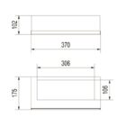 Szyba ochronna do biokominka Quat Kratki