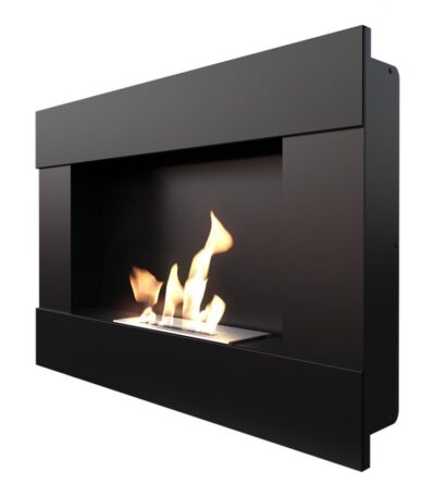 Biokominek Bravo Czarny Kratki