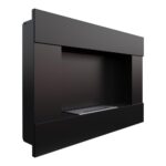 Biokominek Bravo Czarny Kratki