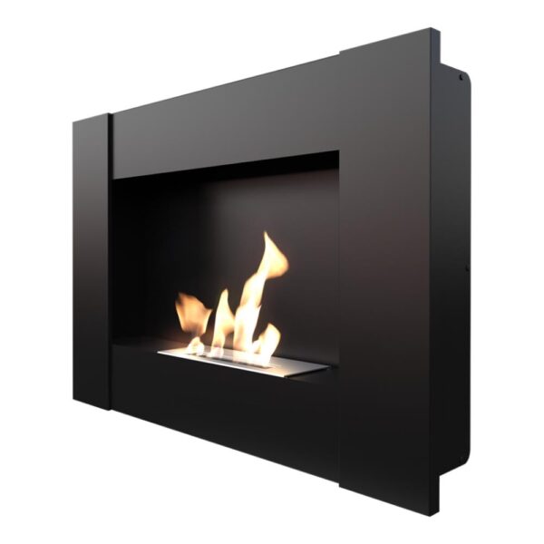 Biokominek Bravo 2 Czarny Kratki