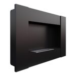 Biokominek Bravo 2 Czarny Kratki