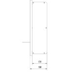 Biokominek Bravo 2 Czarny Kratki