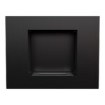 Biokominek Quat Czarny Kratki