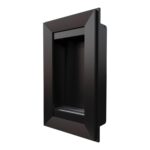 Biokominek Charlie 2 Czarny Kratki