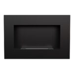 Biokominek wiszący Delta Czarny Kratki