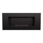 Biokominek Delta 2 Czarny Kratki