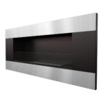 Biokominek Delta 2 Horizontal z szybą Kratki