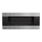 Biokominek Delta 2 Horizontal z szybą Kratki