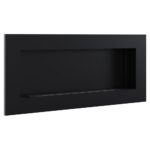 Biokominek Delta 2 Slim Czarny Kratki