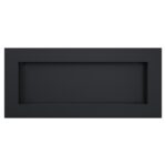 Biokominek Delta 2 Slim Czarny Kratki