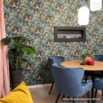 Biokominek Delta 2 Slim Czarny Kratki