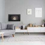 Biokominek Golf Czarny Kratki