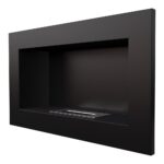 Biokominek Golf Czarny Kratki