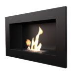 Biokominek Golf Czarny Kratki