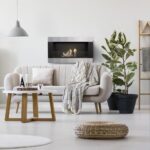 Biokominek Golf Horizontal z szybą Kratki