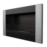 Biokominek Golf Vertical z szybą Kratki