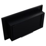 Biokominek Golf 2 Slim Czarny Kratki