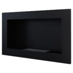 Biokominek Golf 2 Slim Czarny Kratki