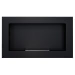 Biokominek Golf 2 Slim Czarny Kratki