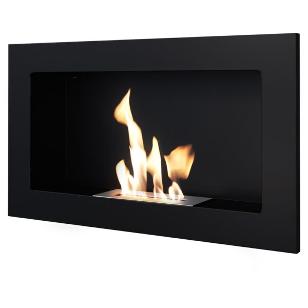 Biokominek Golf 2 Slim Czarny Kratki