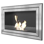 Biokominek Juliet 1100 z szybą Kratki