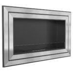 Biokominek Juliet 1100 z szybą Kratki