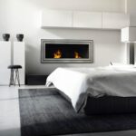 Biokominek Juliet 1500 z szybą Kratki