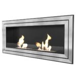 Biokominek Juliet 1500 z szybą Kratki