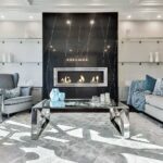 Biokominek Juliet 1800 z szybą Kratki