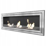 Biokominek Juliet 1800 z szybą Kratki