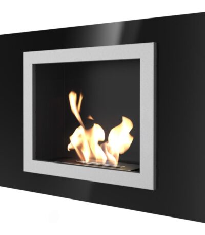 Biokominek Oscar Czarny Kratki