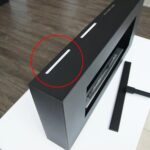 Biokominek Delta Flat z szybą Kratki