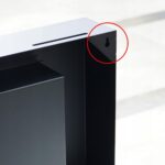 Biokominek Delta Flat z szybą Kratki