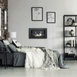 Biokominek Golf Flat z szybą Kratki